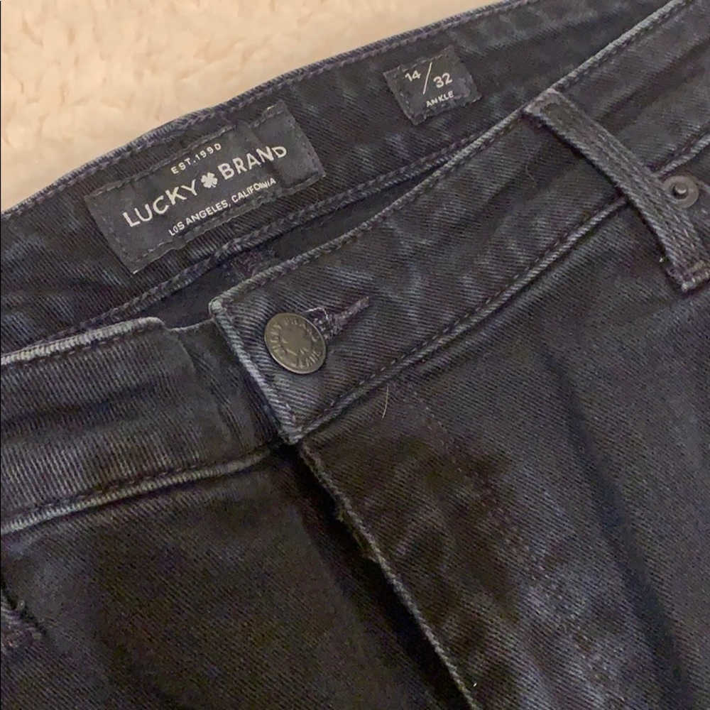 Lucky Brand Black Hayden Skinny Jeans